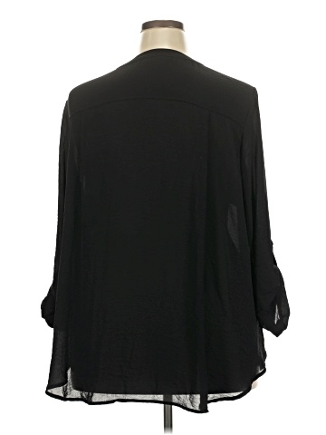 a.n.a. A New Approach 3/4 Sleeve Blouse (view 2)