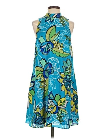 Kaari Blue Casual Dress (view 1)