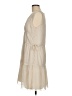 Gap 100% Polyester Tan Casual Dress Size 8 - photo 5