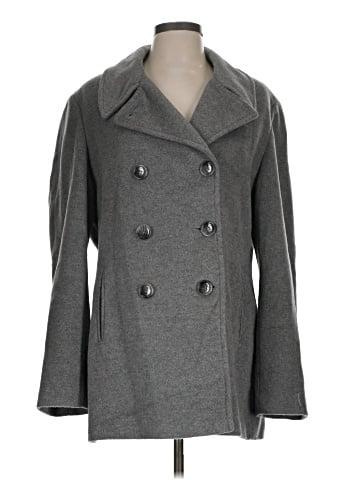 Calvin Klein Wool Coat (view 1)