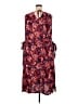 D&Co. 100% Rayon Print Red Cocktail Dress Size 2X - photo 2