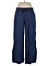 Elle 100% Lyocell Blue Casual Pants Size L - photo 1