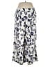 Ella Moss Floral Blue Linen Pants Size L - photo 1