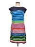 Old Navy 100% Polyester Stripes Blue Casual Dress Size S - photo 1