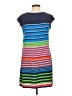 Old Navy 100% Polyester Stripes Blue Casual Dress Size S - photo 2