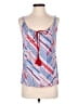 CAbi 100% Rayon Blue Sleeveless Blouse Size XS - photo 1