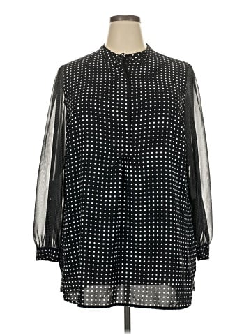 Anne Klein 3/4 Sleeve Blouse (view 1)