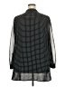 Anne Klein 100% Polyester Polka Dots Black 3/4 Sleeve Blouse Size 2X - photo 2