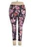 Torrid Floral Purple Active Pants Size 3X Plus (3) - photo 1