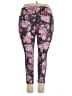 Torrid Floral Purple Active Pants Size 3X Plus (3) - photo 2