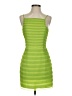 STAUD 100% Polyester Stripes Green Cocktail Dress Size 4 - photo 1