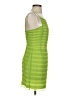 STAUD 100% Polyester Stripes Green Cocktail Dress Size 4 - photo 4
