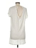 Venus 100% Rayon Ivory Short Sleeve Top Size M - photo 2