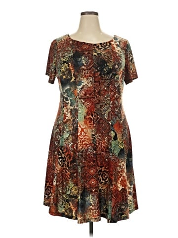 Connected Apparel Casual Dress (view 1)