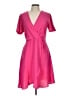 Monteau 100% Polyester Pink Casual Dress Size L - photo 1