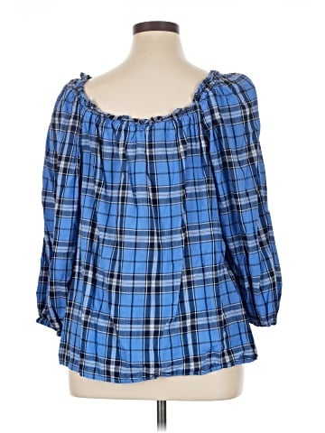 St. John's Bay 3/4 Sleeve Blouse (view 2)