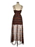GB 100% Polyester Brown Cocktail Dress Size L - photo 2