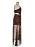 GB 100% Polyester Brown Cocktail Dress Size L - photo 4