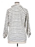 Style&Co Stripes Silver Pullover Sweater Size XL - photo 2