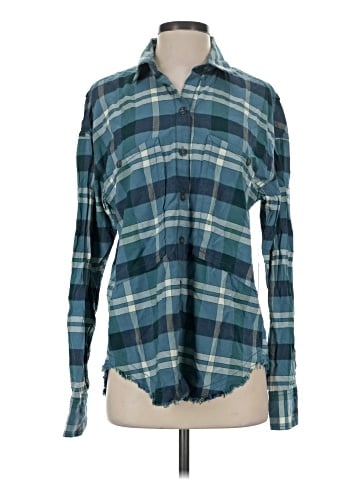 Free People Long Sleeve Button-Down Shirt (view 1)