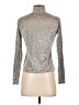 Frazier Lawrence Silver Long Sleeve Turtleneck Size S - photo 2
