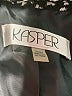 Kasper 100% Polyester Black Jacket Size 20 - photo 7