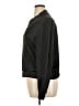 Halston 100% Polyester Solid Black Track Jacket Size XL - photo 5