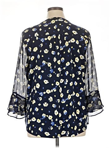 Charter Club 3/4 Sleeve Blouse (view 2)