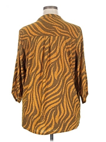NY Collection 3/4 Sleeve Blouse (view 2)