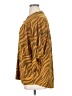 NY Collection Animal Print Gold 3/4 Sleeve Blouse Size 1X - photo 5