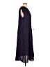 Anne Klein 100% Polyester Paisley Blue Purple Casual Dress Size L - photo 4