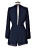 Charlotte Russe Solid Blue Romper Size L - photo 2