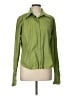 Talbots Green Long Sleeve Blouse Size 12 - photo 1