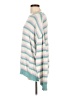 ABound 100% Cotton Stripes Teal Pullover Sweater Size L - photo 5