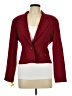 Guess Collection 100% Wool Burgundy Wool Blazer Size 10 - photo 1