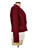 Guess Collection 100% Wool Burgundy Wool Blazer Size 10 - photo 4