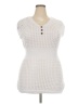 LA Class 100% Polyester White Pullover Sweater Size Lg - XL - photo 1