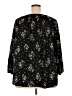 Chaps Black 3/4 Sleeve Blouse Size 2X - photo 2