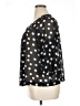 Apt. 9 100% Polyester Polka Dots Black 3/4 Sleeve Blouse Size XL - photo 5
