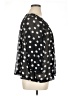 Apt. 9 100% Polyester Polka Dots Black 3/4 Sleeve Blouse Size XL - photo 4