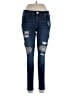 True Religion Animal Print Blue Jeans Size 30 waist - photo 1