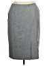 Le Suit Solid Gray Formal Skirt Size 16 (petite) - photo 2