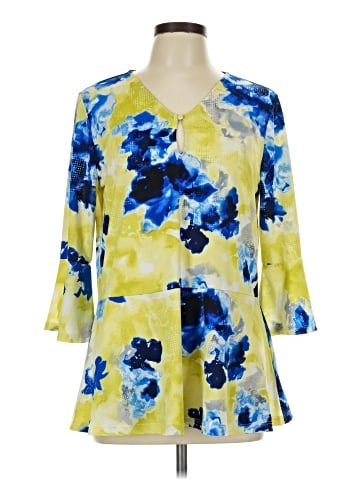 Ellen Tracy 3/4 Sleeve Blouse (view 1)