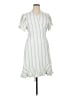 CAbi 100% Polyester Stripes Ivory Casual Dress Size XL - photo 1
