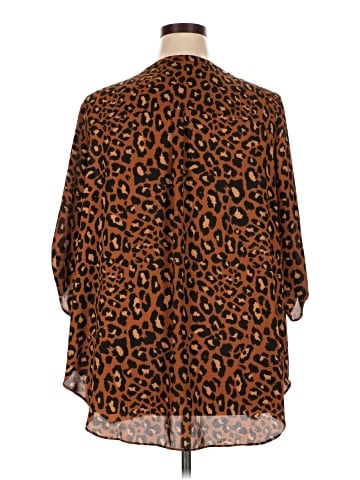 Worthington 3/4 Sleeve Blouse (view 2)