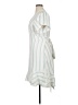 CAbi 100% Polyester Stripes Ivory Casual Dress Size XL - photo 5