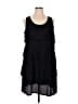 Apt. 9 Black Casual Dress Size 1X - photo 1