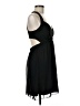 Studio Y 100% Polyester Solid Black Cocktail Dress Size 9 - 10 - photo 4