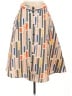 Hutch 100% Polyester Print Tan Casual Skirt Size 10 - photo 1
