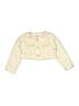 Blueberi Boulevard Tweed Ivory Jacket Size 4T - photo 1